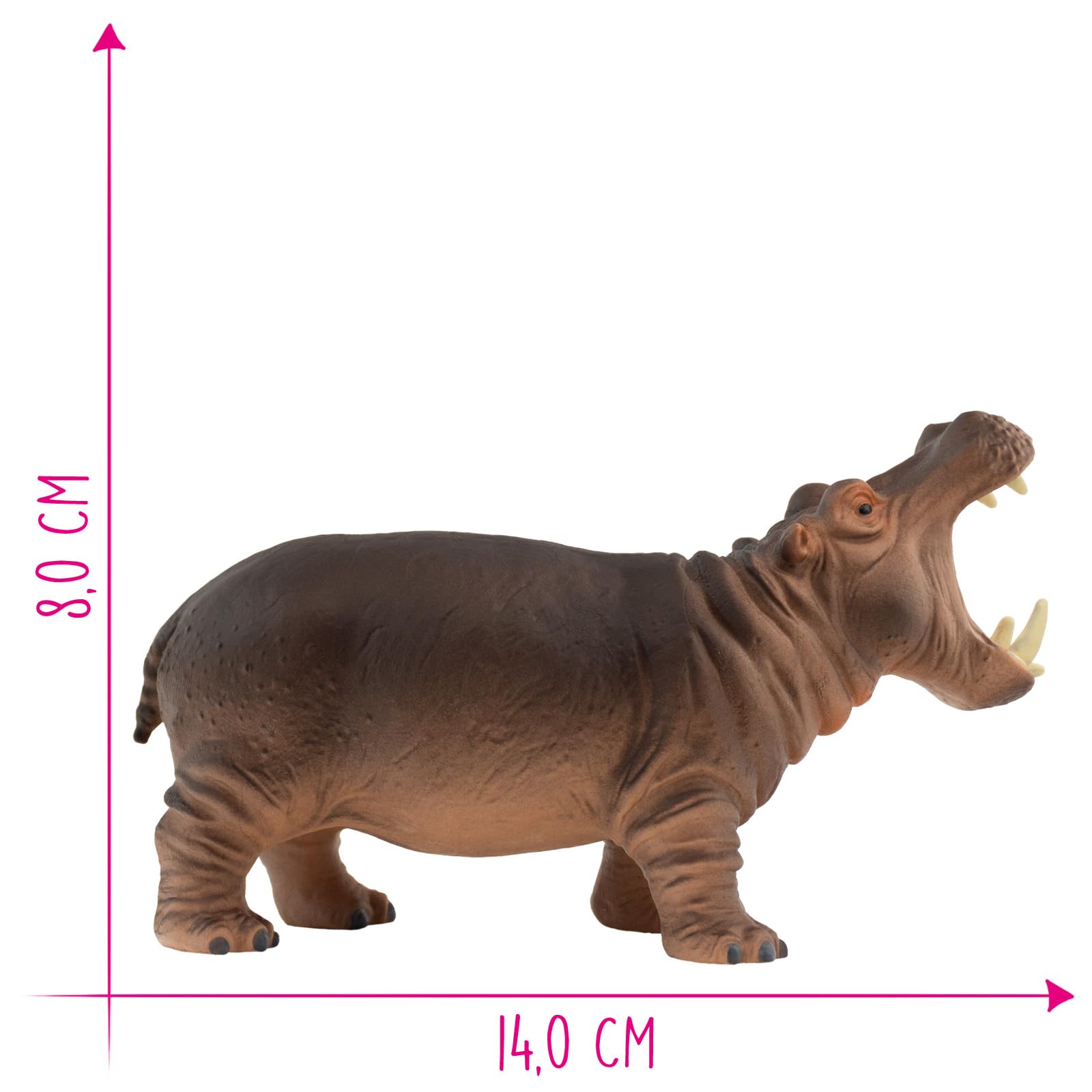 Amazon.com: Bullyland Hippopotamus Action Figure : Toys & Games